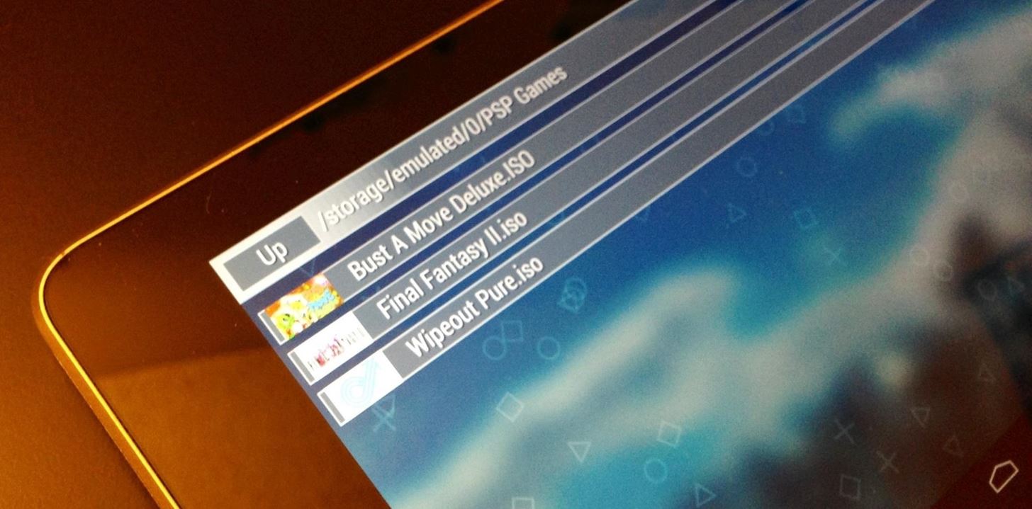 How to Play Almost Any PSP Game Smoothly on Your Nexus 7 Tablet