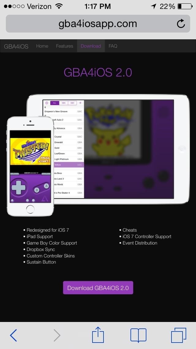 How to Play Game Boy Advance & Game Boy Color Games on Your iPad or iPhone—No Jailbreaking!