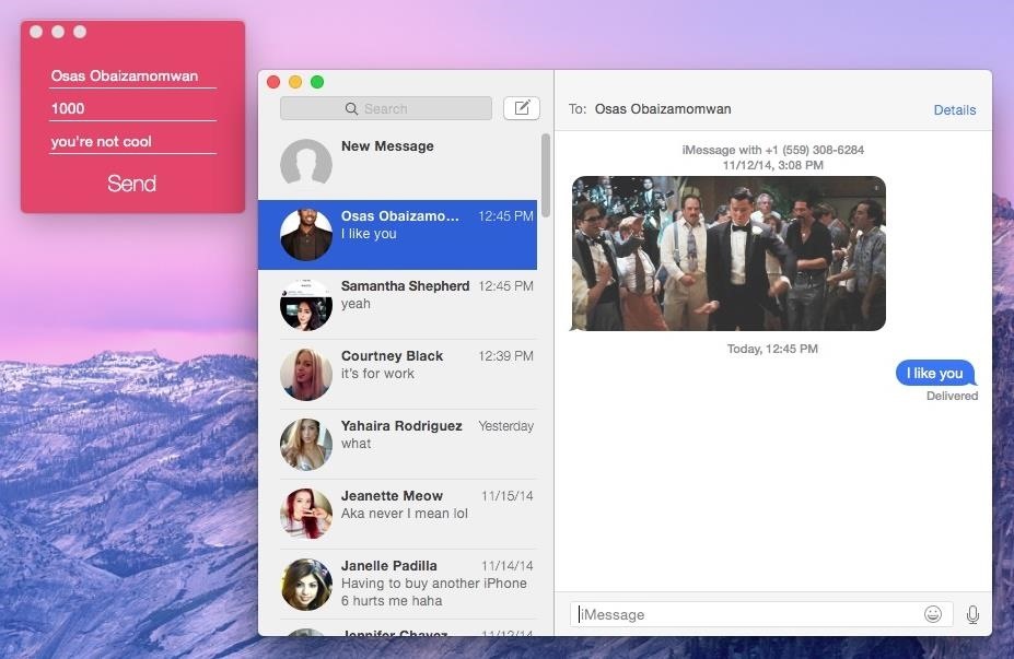 Prank Your Apple Friends with 1,000s of iMessages in Just One Click