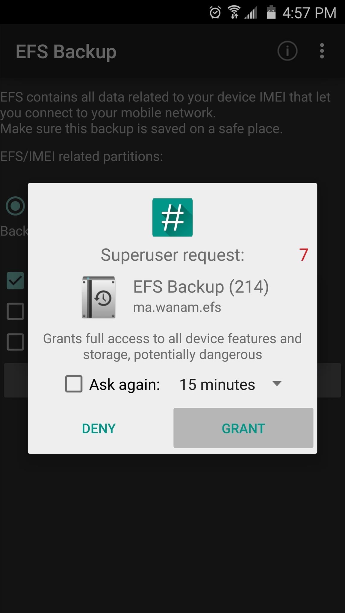 Prevent Bricks by Backing Up the EFS Partition on Your Samsung Galaxy S6