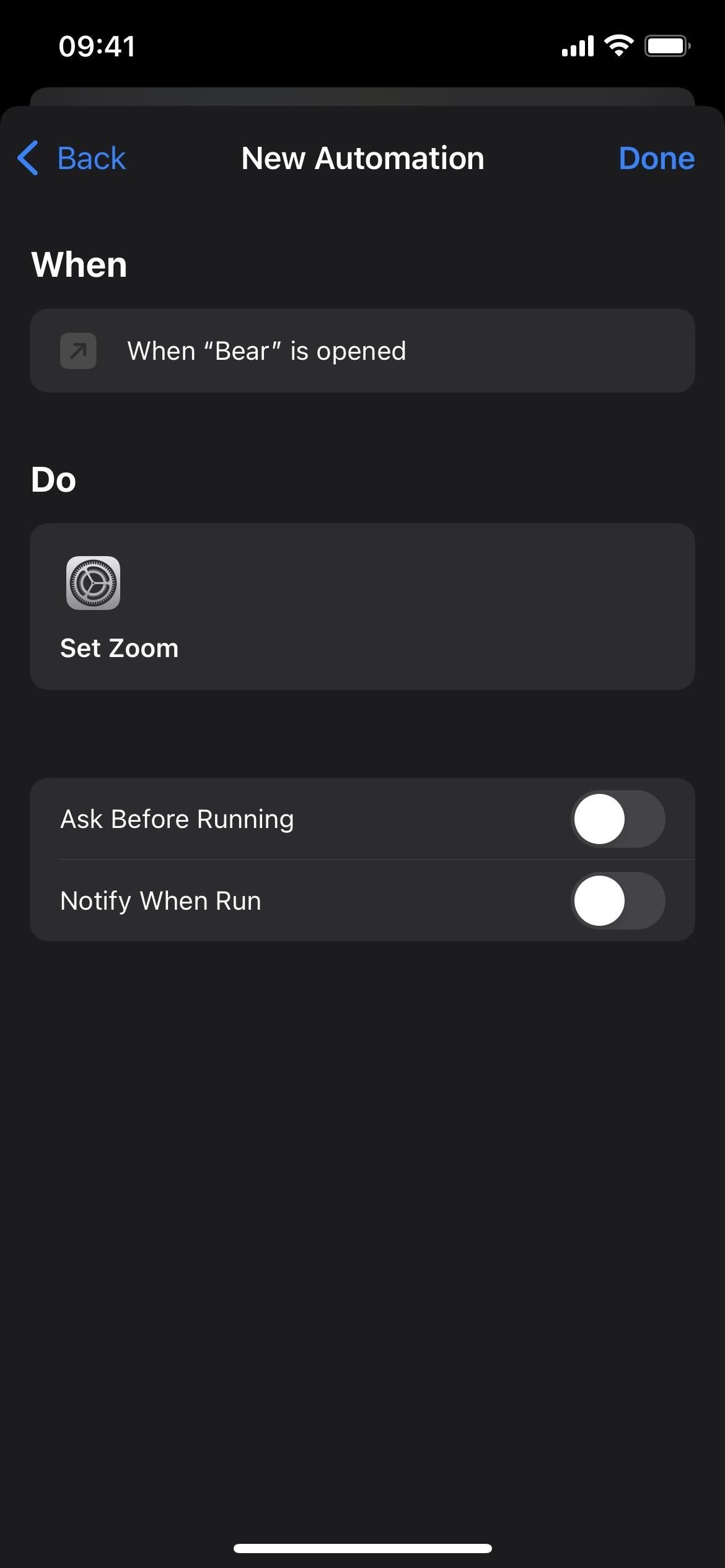 Prevent 'Running Your Automation' Notifications for Shortcuts on Your iPhone in iOS 15.4