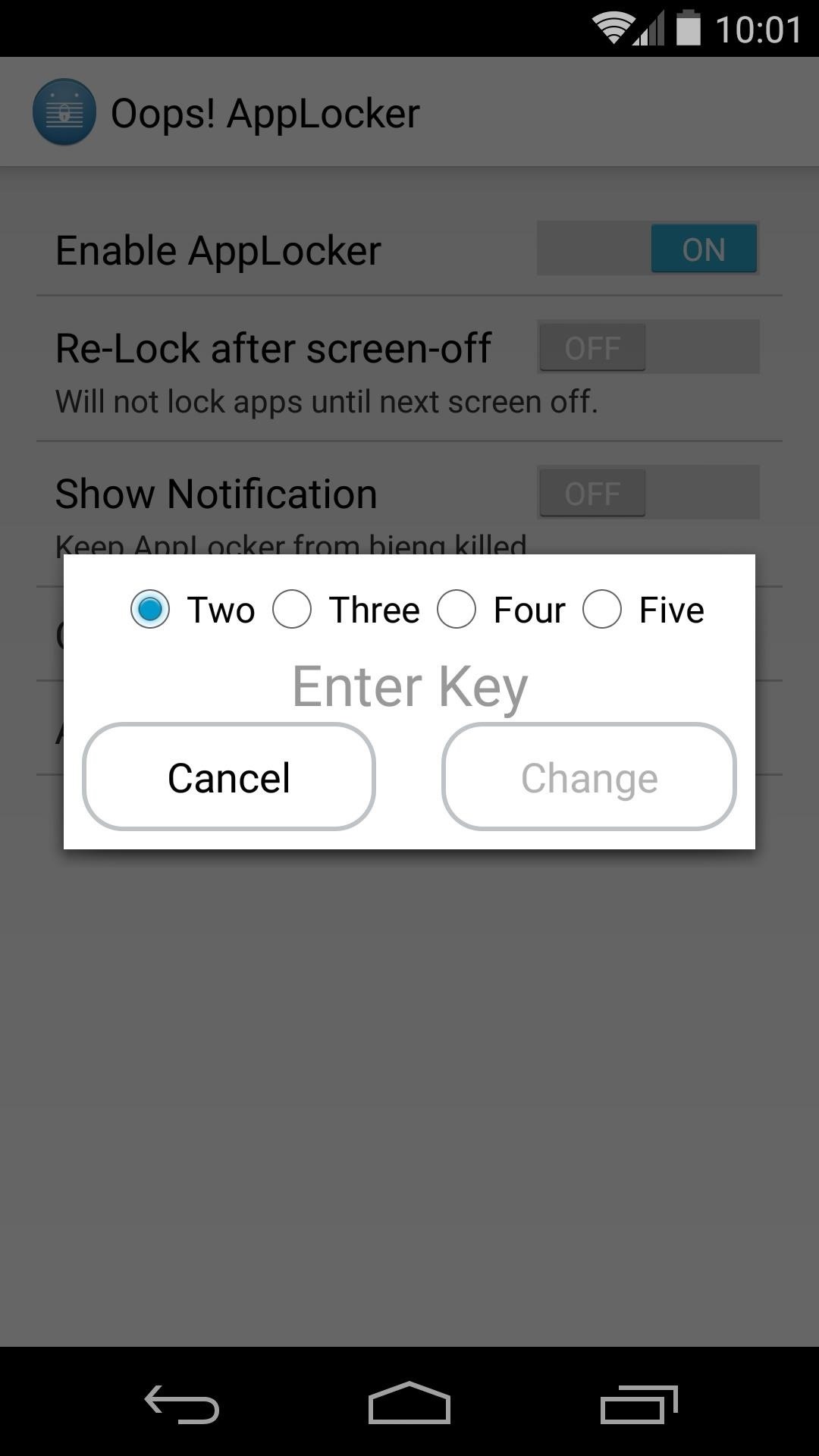 Protect Apps with a Secret Volume Button Code on Android