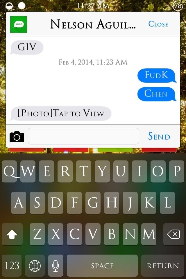 How to Quick Reply & Compose Text Messages Without Leaving the Current App on Your iPhone