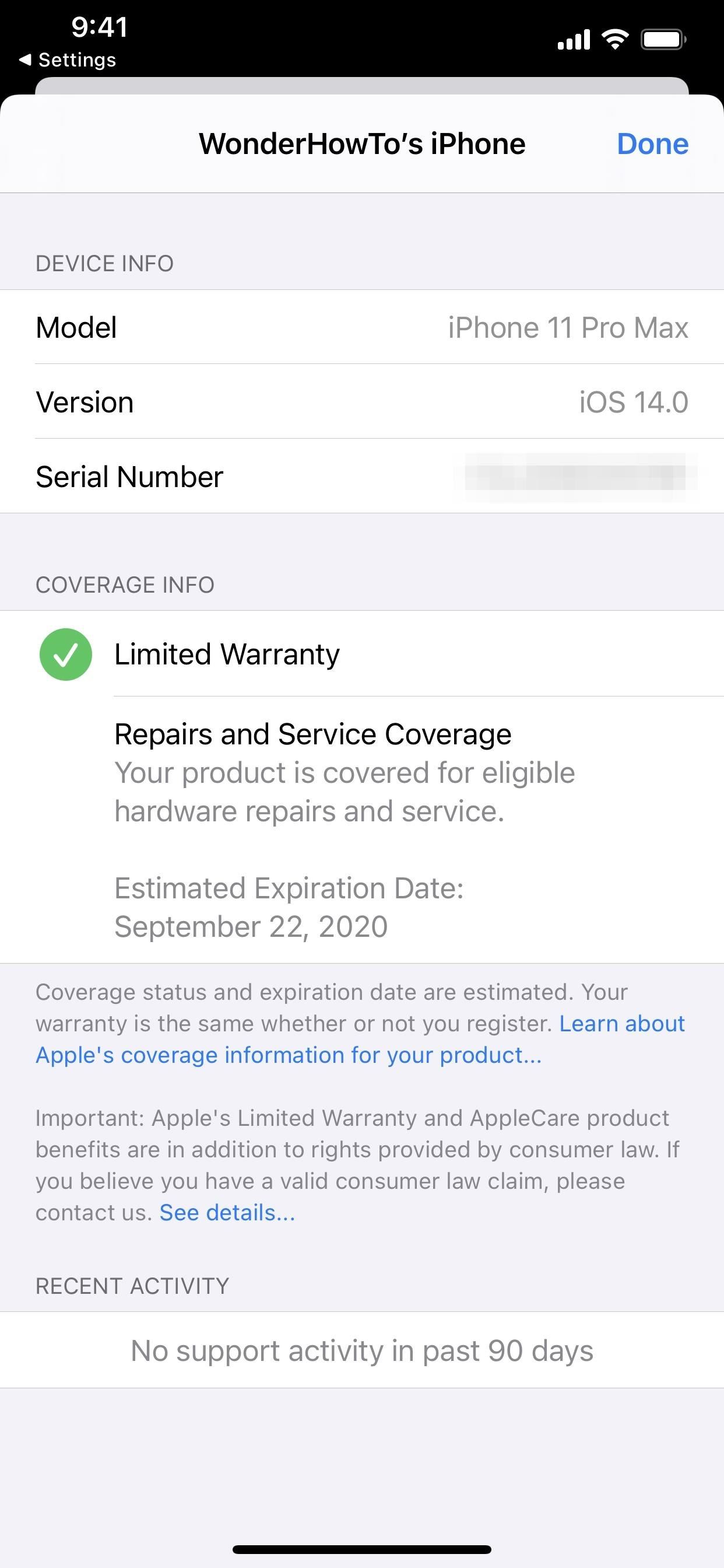 How to Quickly Check if Your iPhone Is Still Covered by Apple's Warranty or AppleCare