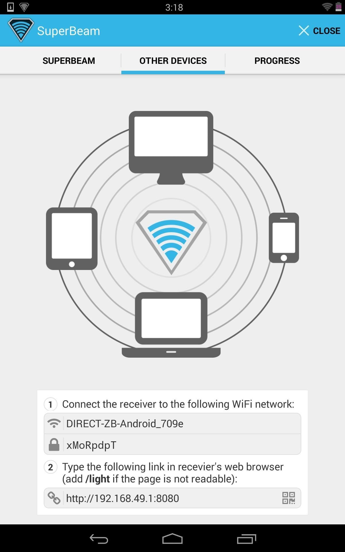 How to Quickly Share & Receive Large Files from Other Devices Without Using Wi-Fi