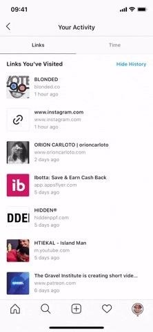 How to Quickly View Every Link You've Ever Opened on Your Instagram Account