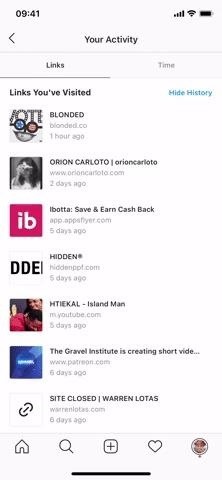 How to Quickly View Every Link You've Ever Opened on Your Instagram Account