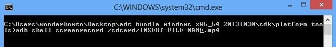 How to Record Your Nexus 7 Screen Using ADB & KitKat's Hidden Screen Capture Tool