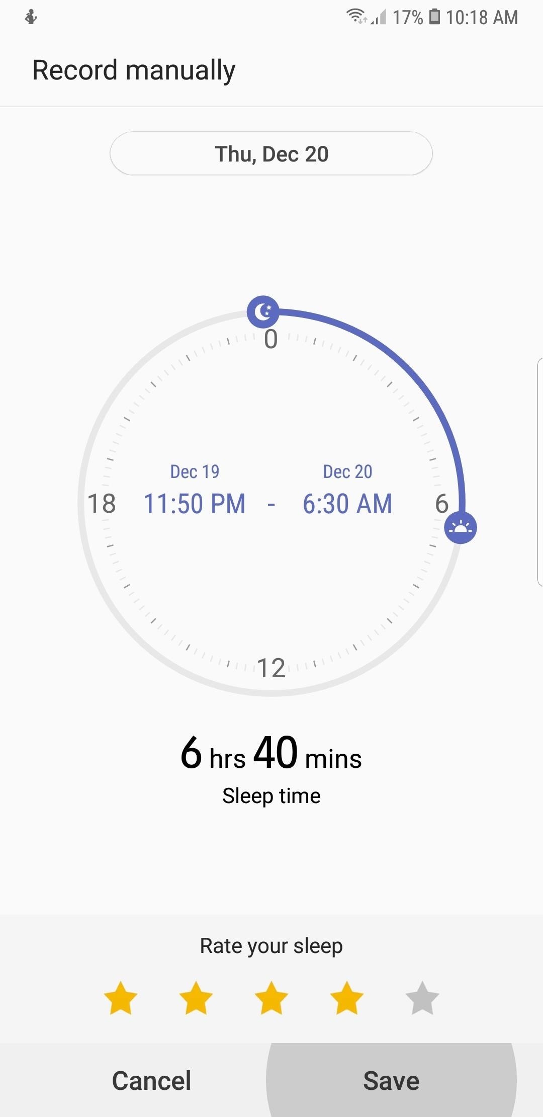 How to Record Your Sleep Patterns with Samsung Health — No Wearables Needed