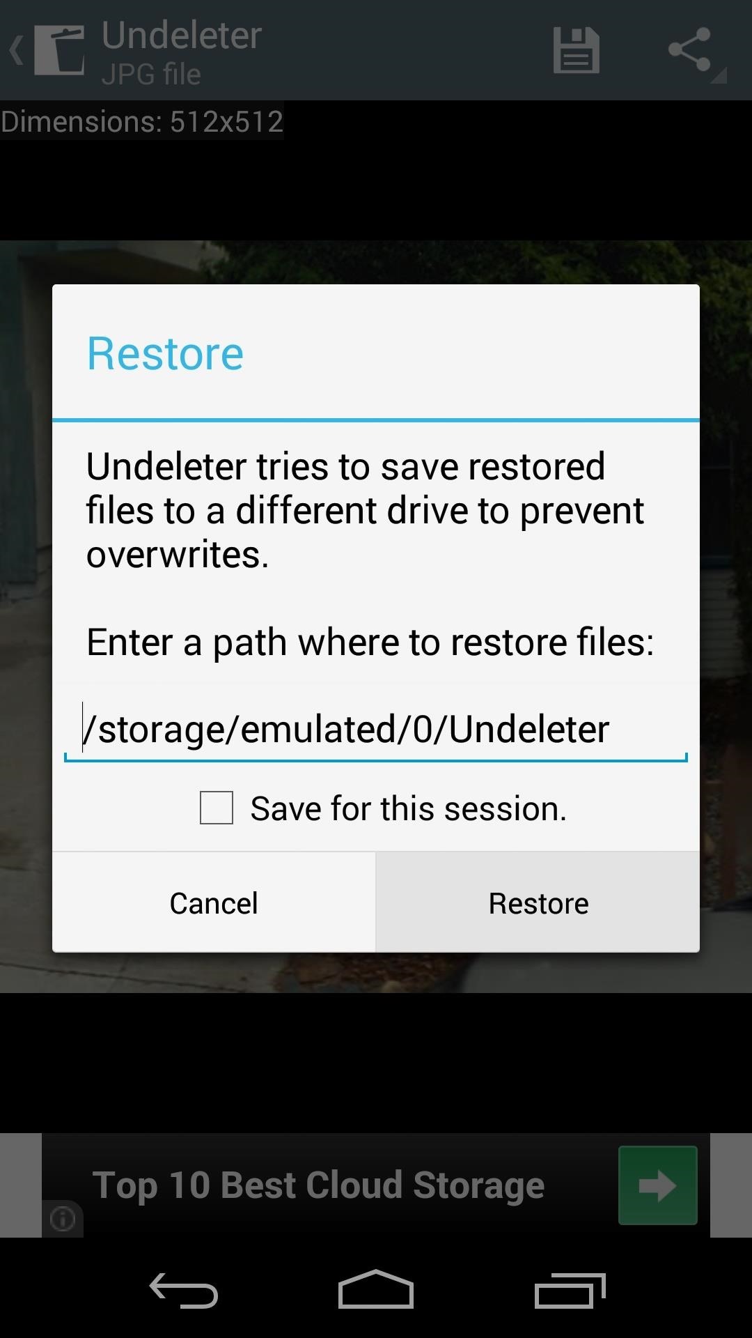 How to Recover Deleted Files & Photos on Android