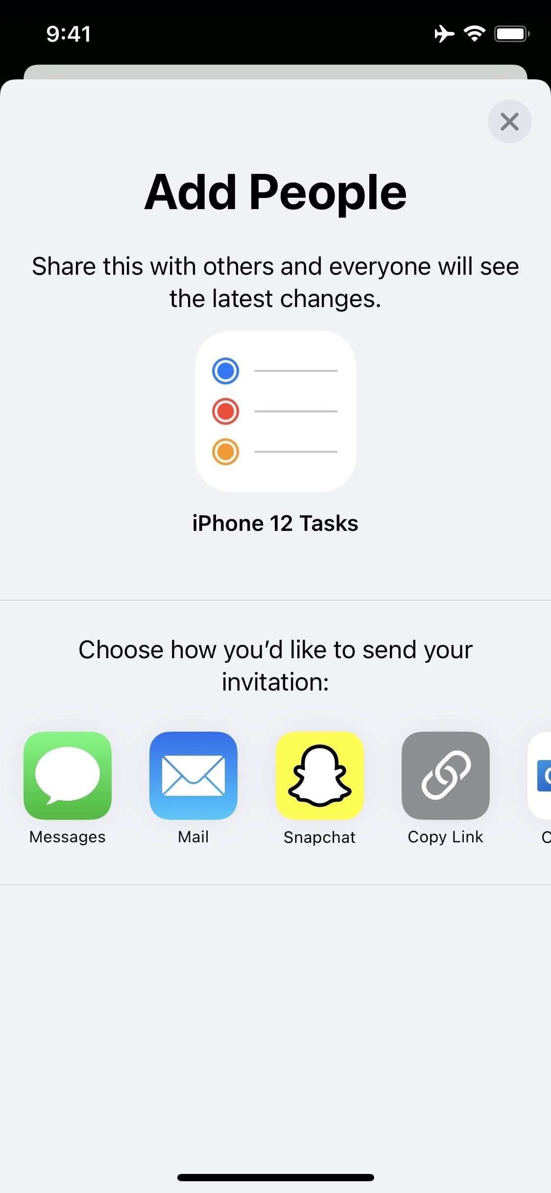 Reminders Lets You Assign Tasks to Users You Shared the List with — Here's How It Works in iOS 14