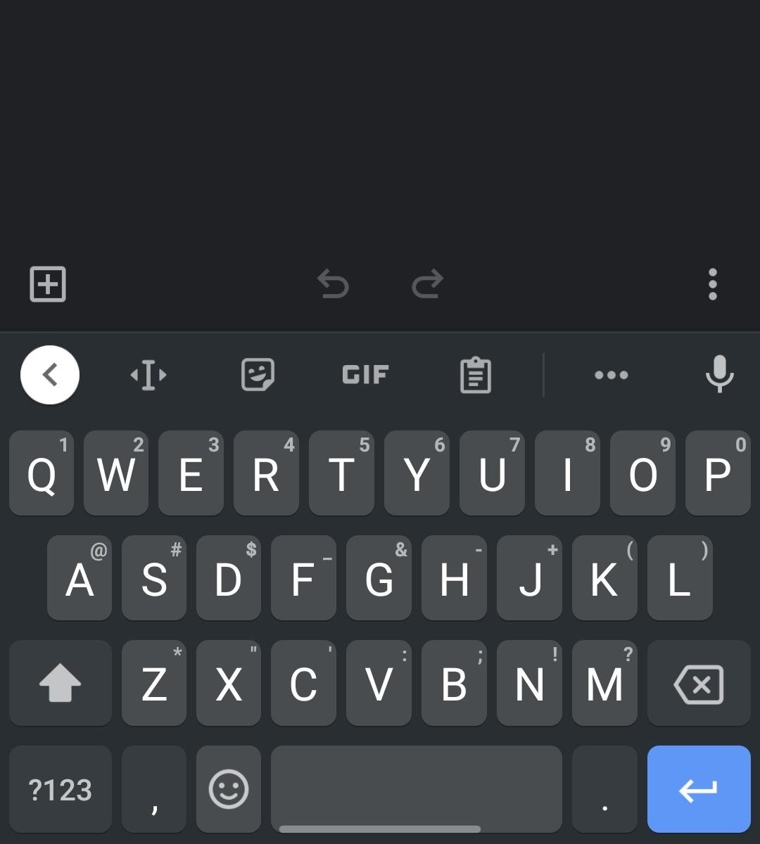 How to Remove the Black Bar Under Your Galaxy's Keyboard