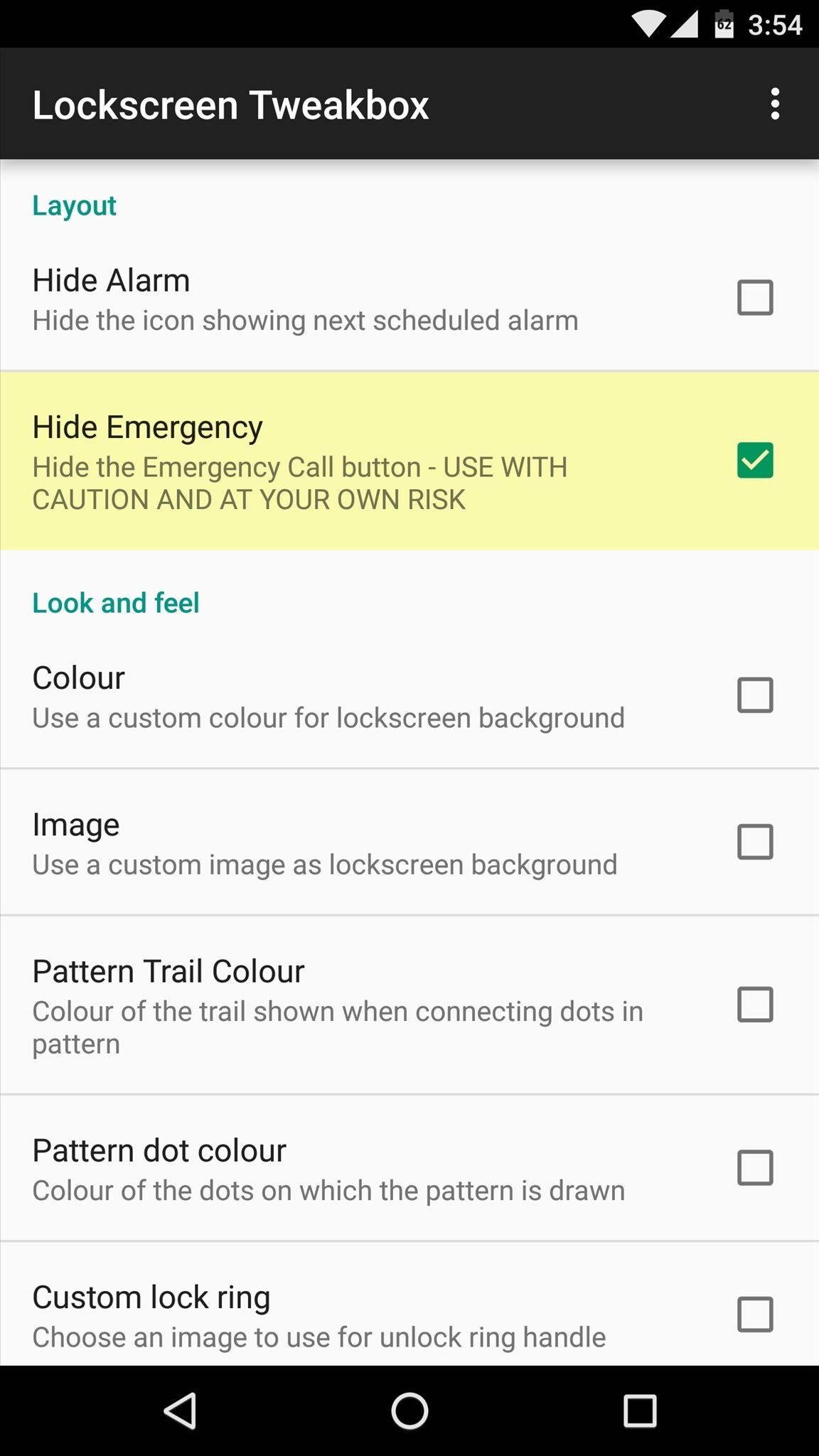 How to Remove the 'Emergency' Call Button from Your Lock Screen