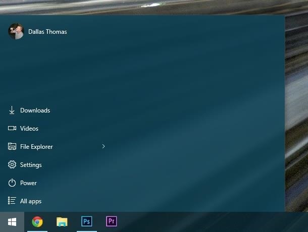 How to Remove Live Tiles & Resize the Start Menu in Windows 10