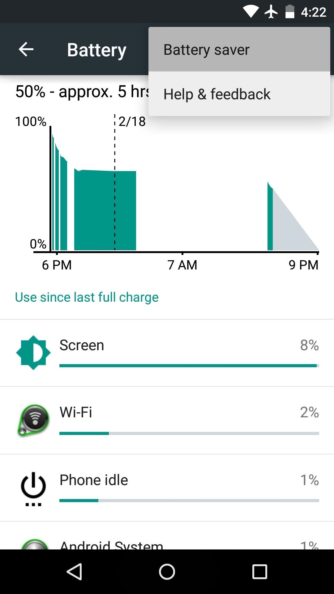 How to Remove the Orange Bars in Battery Saver Mode on Android Lollipop