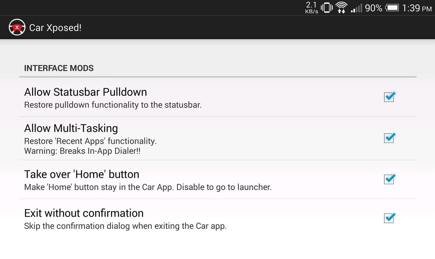 How to Remove Restrictions from Car Mode on the HTC One