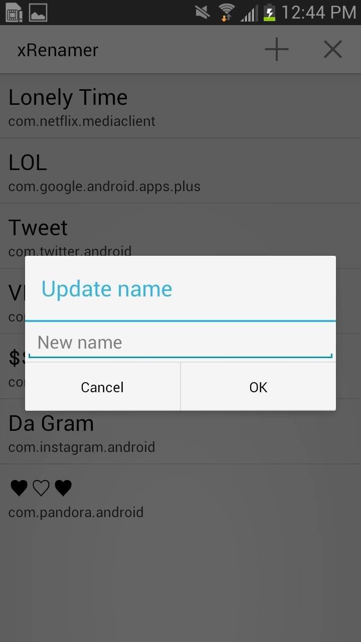 How to Rename Almost Any App on Your Samsung Galaxy Note 2