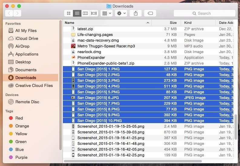 How to Rename Multiple Files at Once in Mac OS X Yosemite