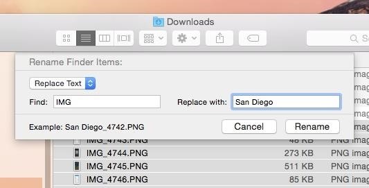 How to Rename Multiple Files at Once in Mac OS X Yosemite