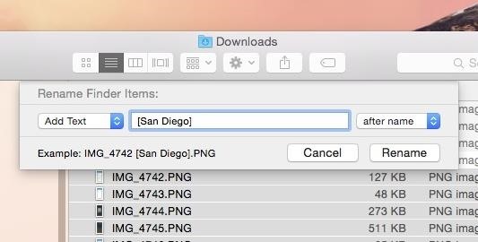 How to Rename Multiple Files at Once in Mac OS X Yosemite