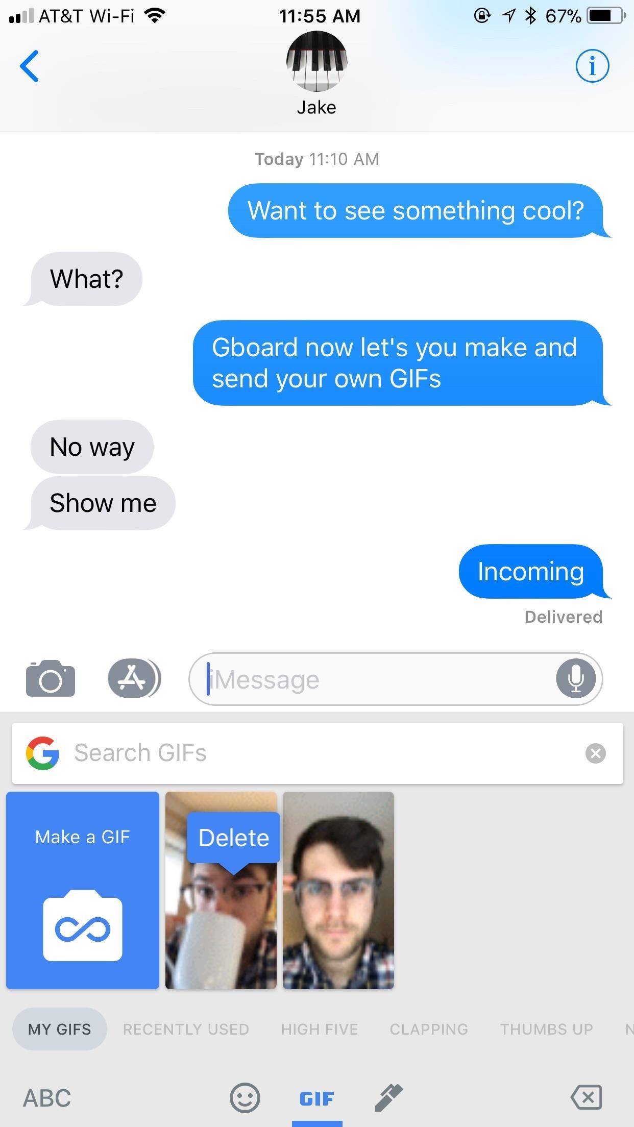 How to Reply to Texts with a Selfie GIF on Your iPhone