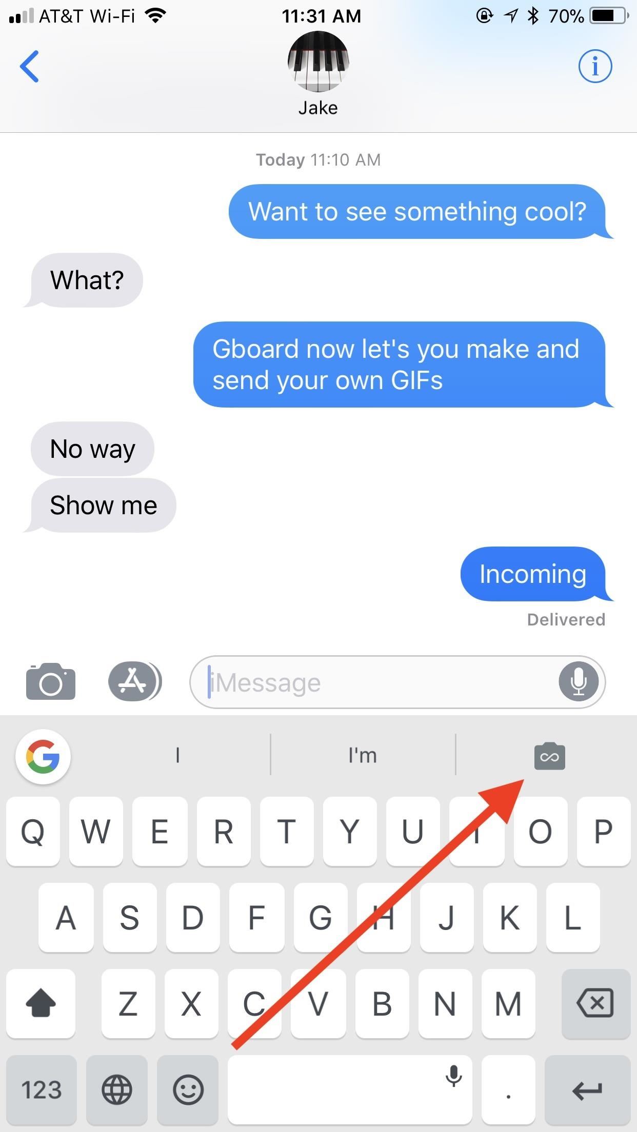 How to Reply to Texts with a Selfie GIF on Your iPhone