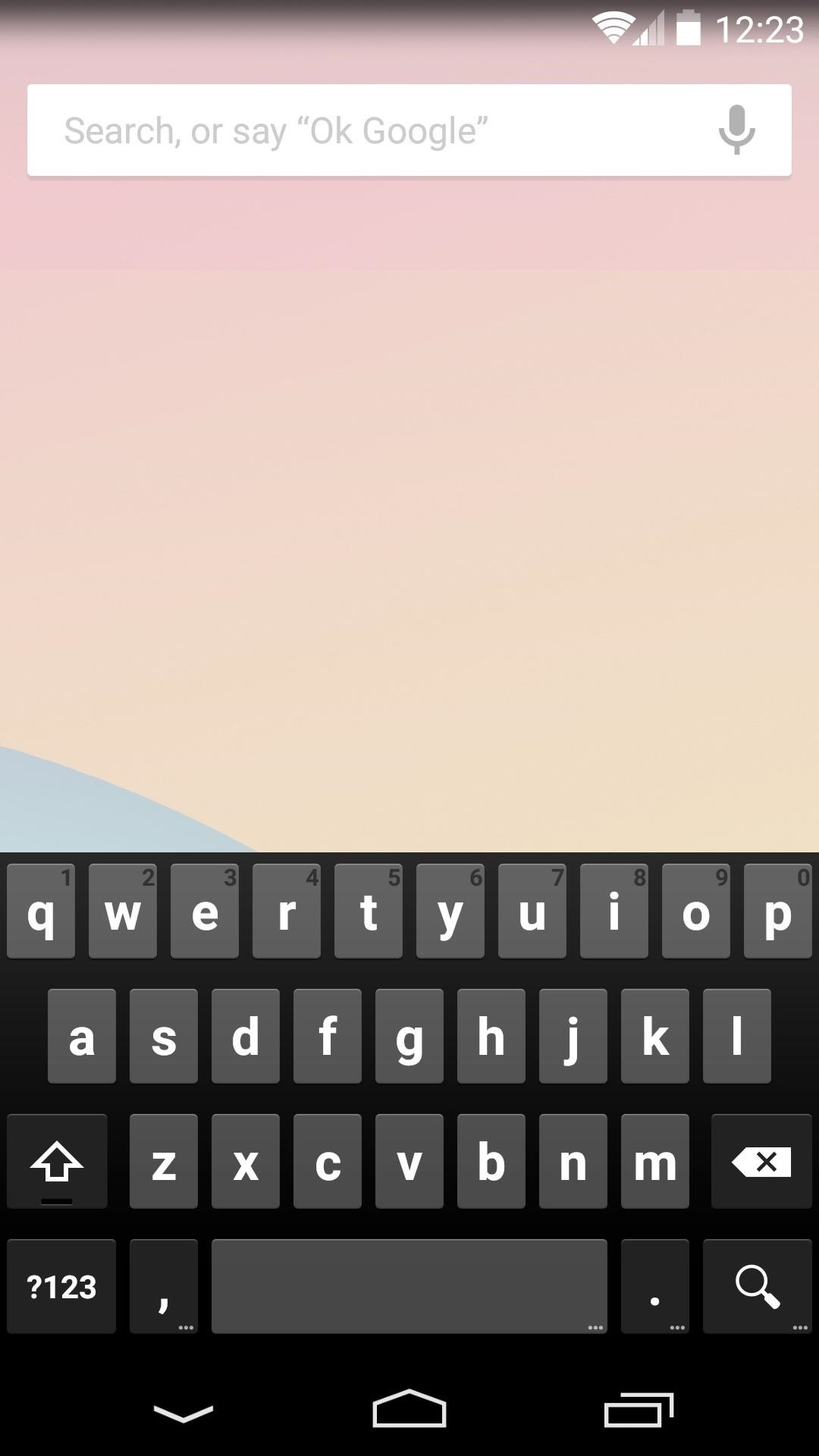 Resize the Google Keyboard on Any Android