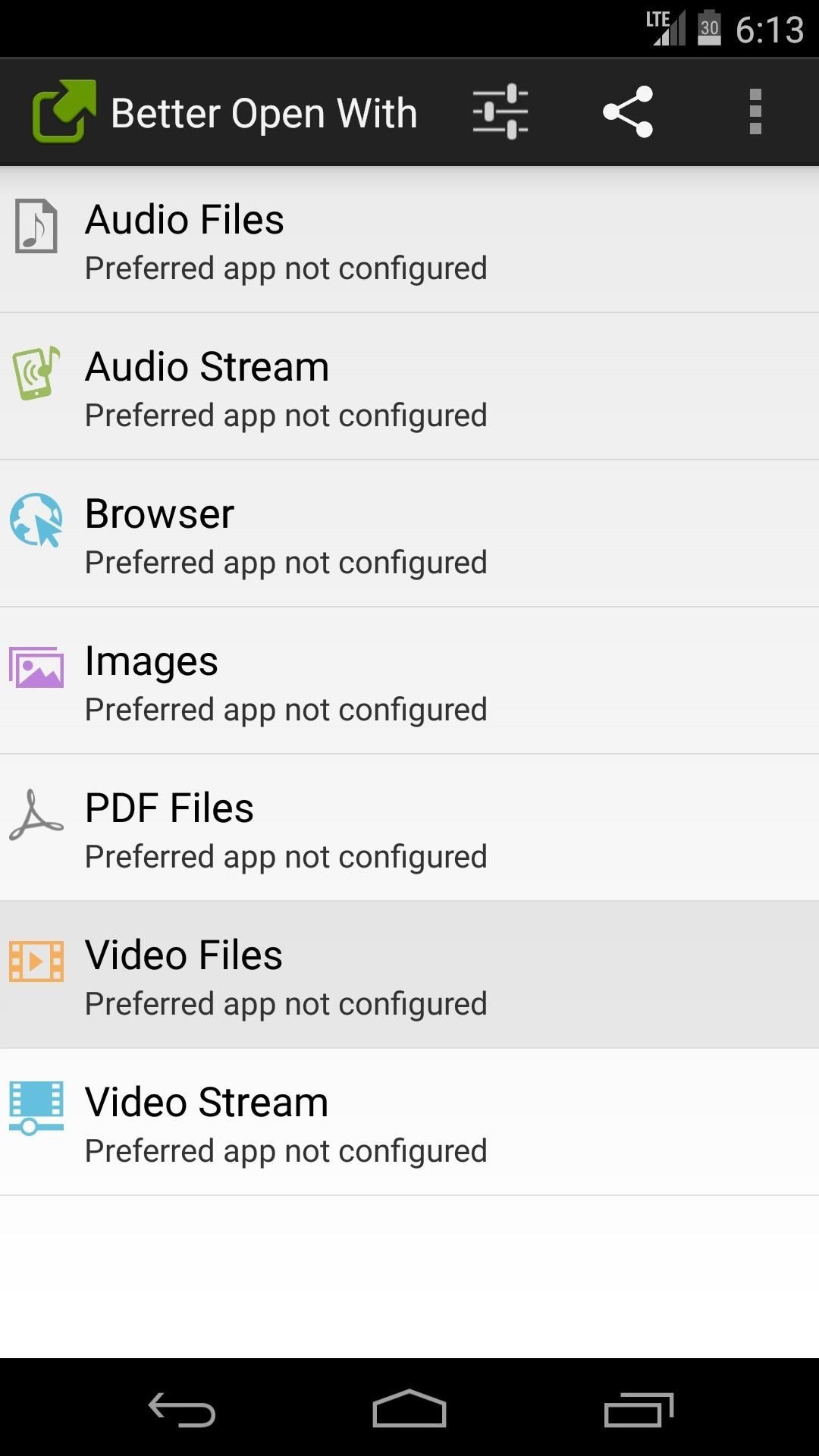 Revamp the “Complete Action Using” Dialog for a Better Way to Open Files on Android