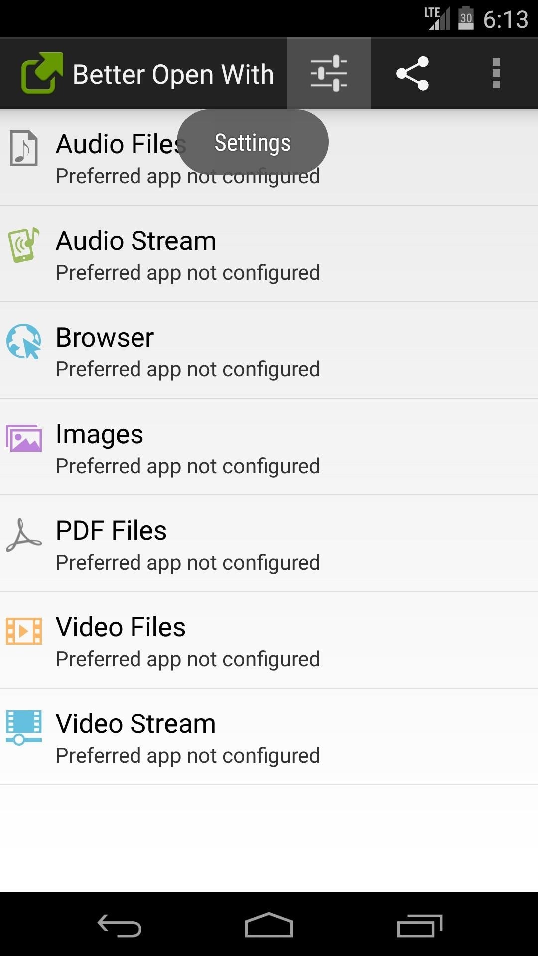 Revamp the “Complete Action Using” Dialog for a Better Way to Open Files on Android