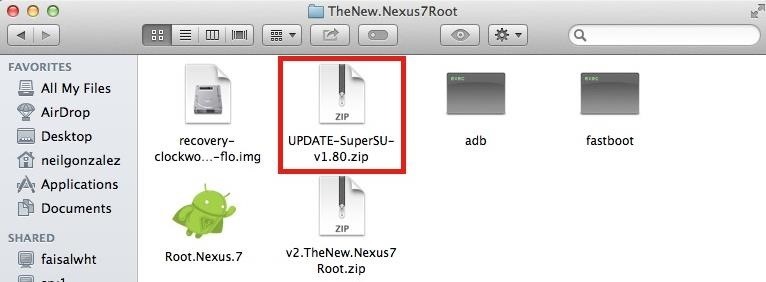 How to Root Your Nexus 7 Tablet Running Android 4.4 KitKat (Mac Guide)