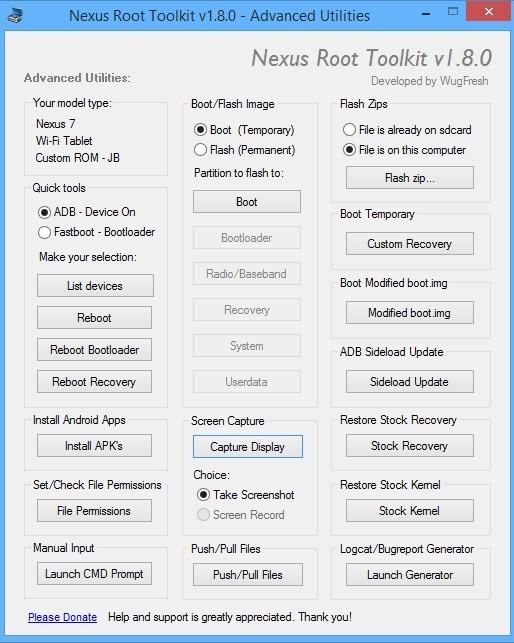 How to Root Your Nexus 7 Tablet Running Android 4.4 KitKat (Windows Guide)