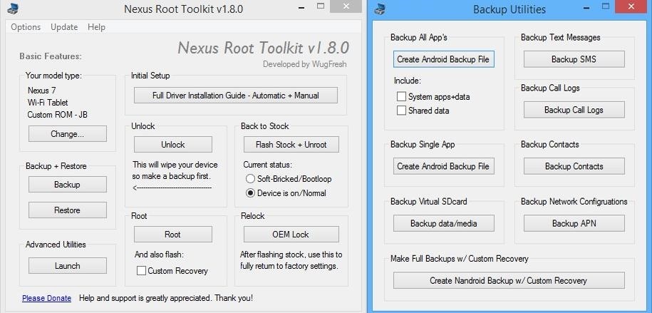 How to Root Your Nexus 7 Tablet Running Android 4.4 KitKat (Windows Guide)