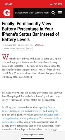 Safari Snuck in a New Feature on Your iPhone That Makes an Old Tool Even More Useful on Webpages