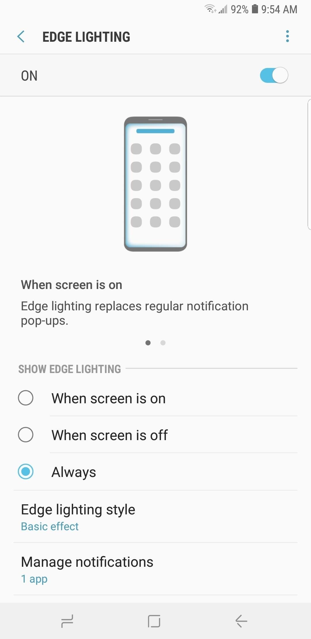 Samsung Android Pie Update: Galaxy Devices Are Getting Better Edge Lighting