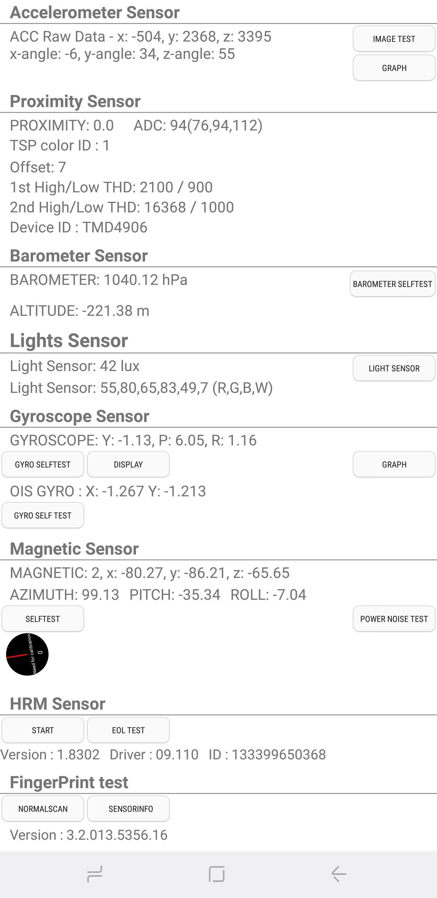 This Samsung Galaxy Dialer Code Lets You Test Each Sensor on Your Phone