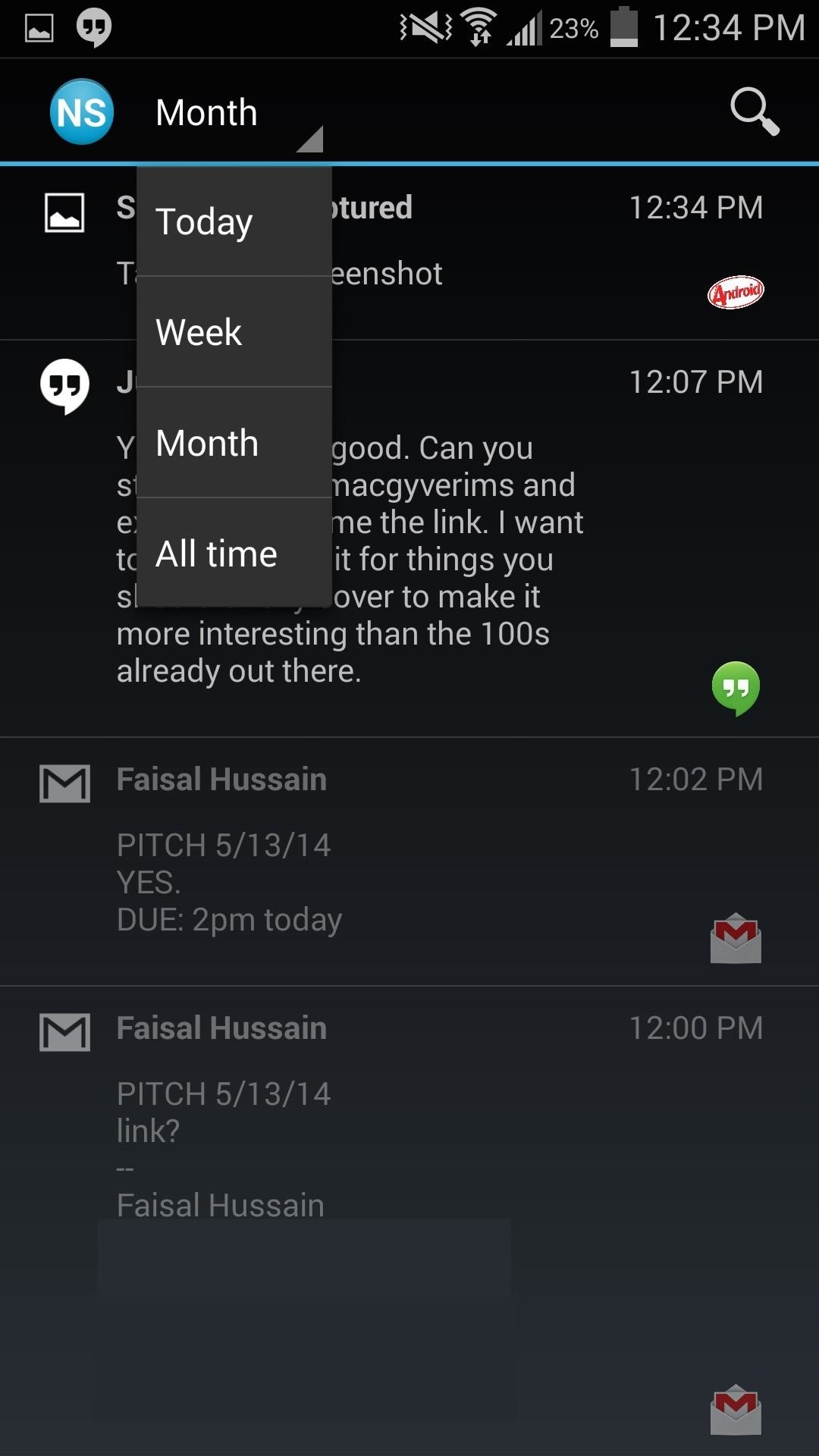 How to Save & Search Through Your Entire Notification History on the Samsung Galaxy S4