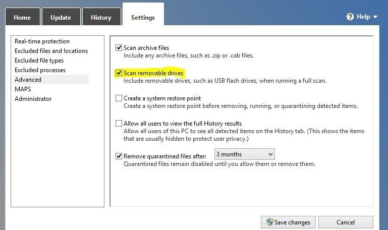 How to Scan Removable Drives for Malware with Windows 8's Built-In Antivirus Scanner