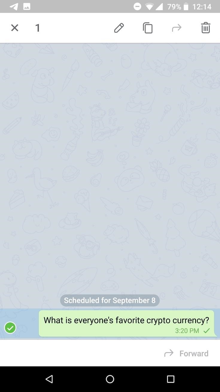 How to Schedule Texts to Send Later in Telegram