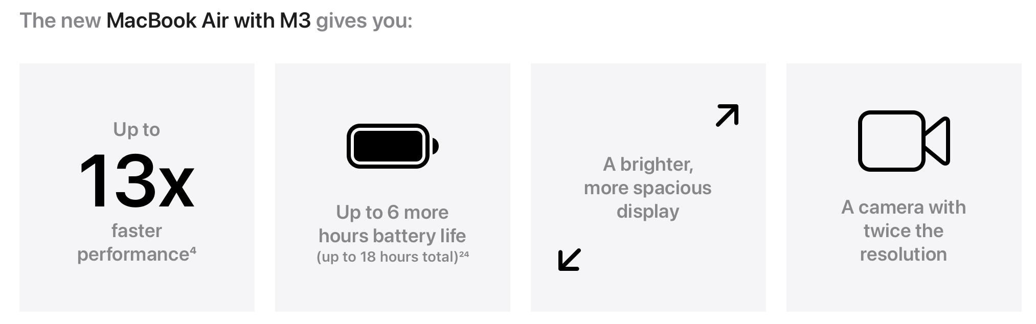 How the performance of an M3 MacBook Air compares to an Intel MaxBook Air.