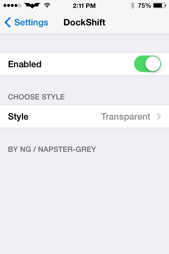 Screw Translucency: Make Your iPhone's Dock Background in iOS 7 Transparent Instead