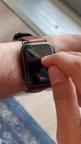 The Secret to Typing in All Caps on Apple Watch