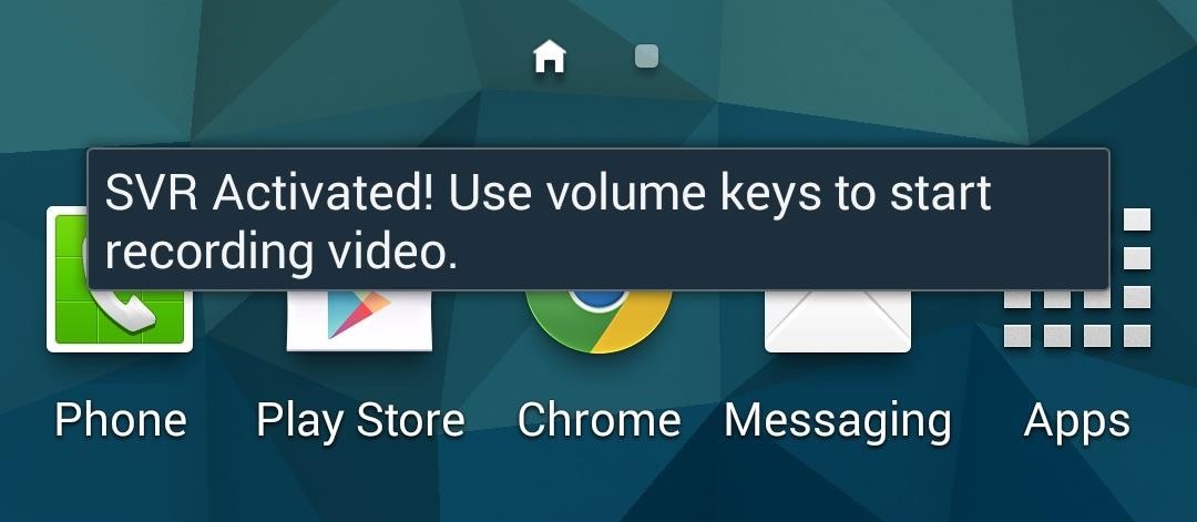 How to Secretly Record Videos Using the Volume Keys on Your Galaxy S4 or Other Android Phone