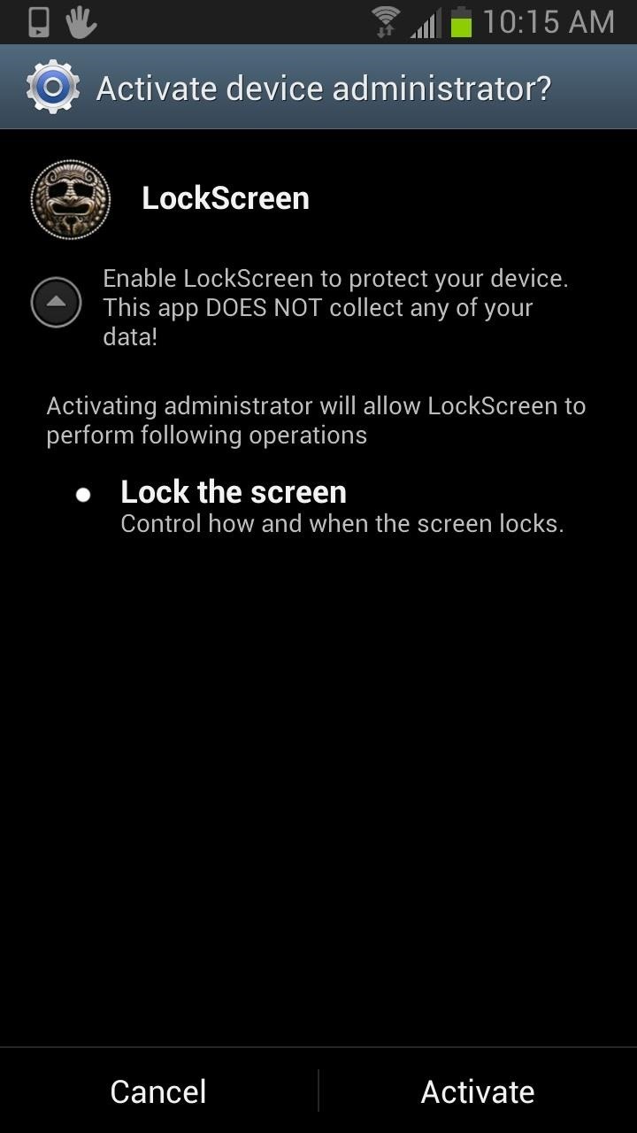 How to Securely Quick Launch Any App You Want from Your Samsung Galaxy S3's Lock Screen