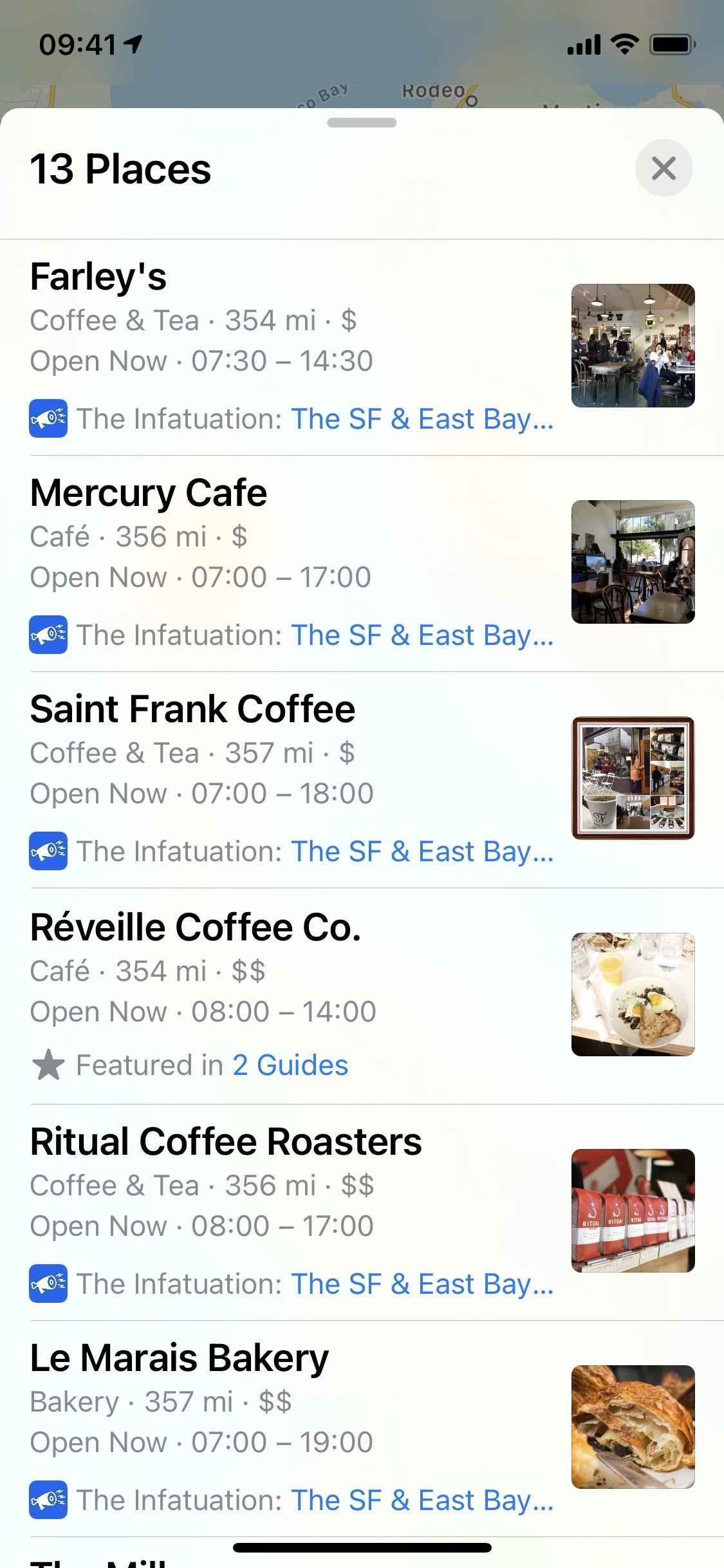 See Nearby Recommendations from Brands via Curated City Guides in iOS 14's Apple Maps