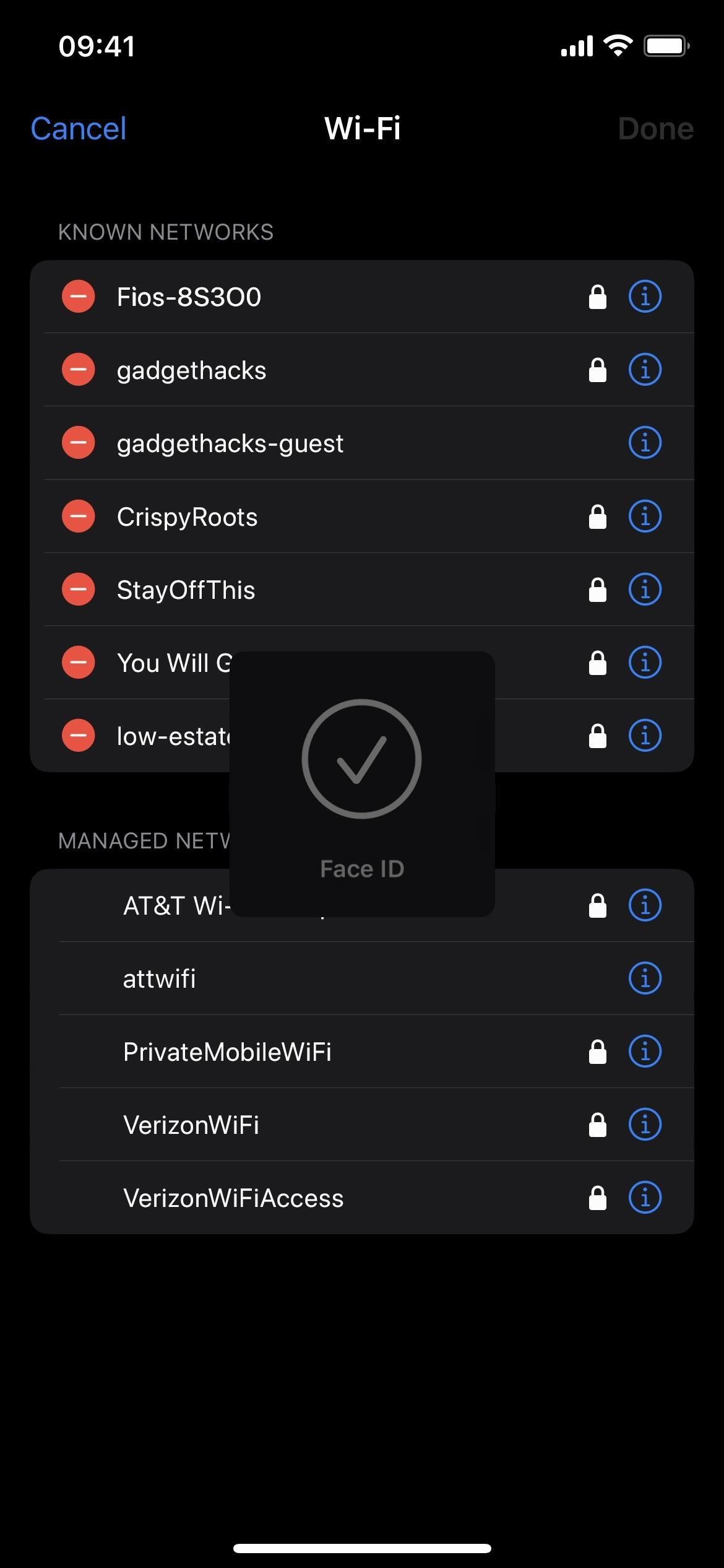 How to See Passwords for All the Wi-Fi Networks You've Connected Your iPhone To