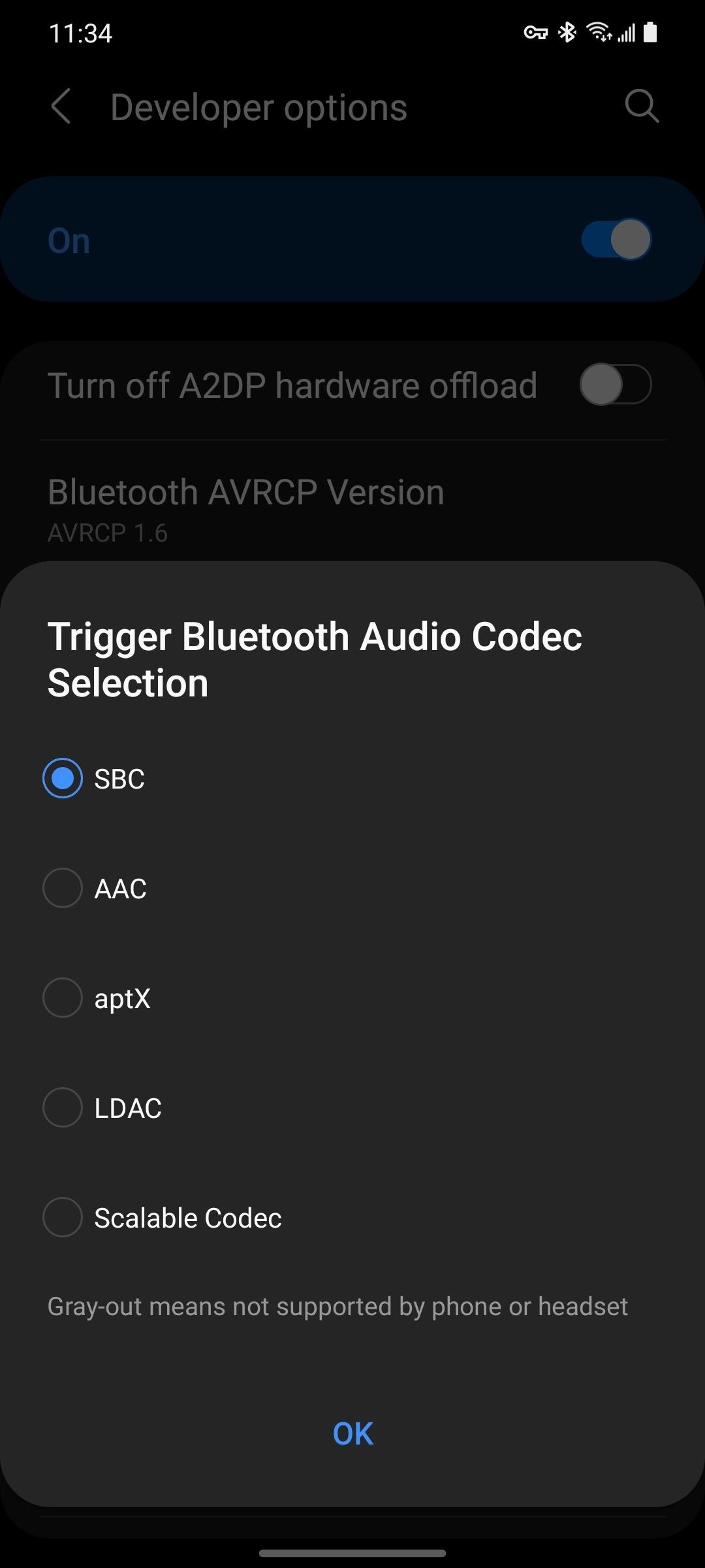 How to See Which Audio Codecs Your Bluetooth Headphones Support with One UI 3.0