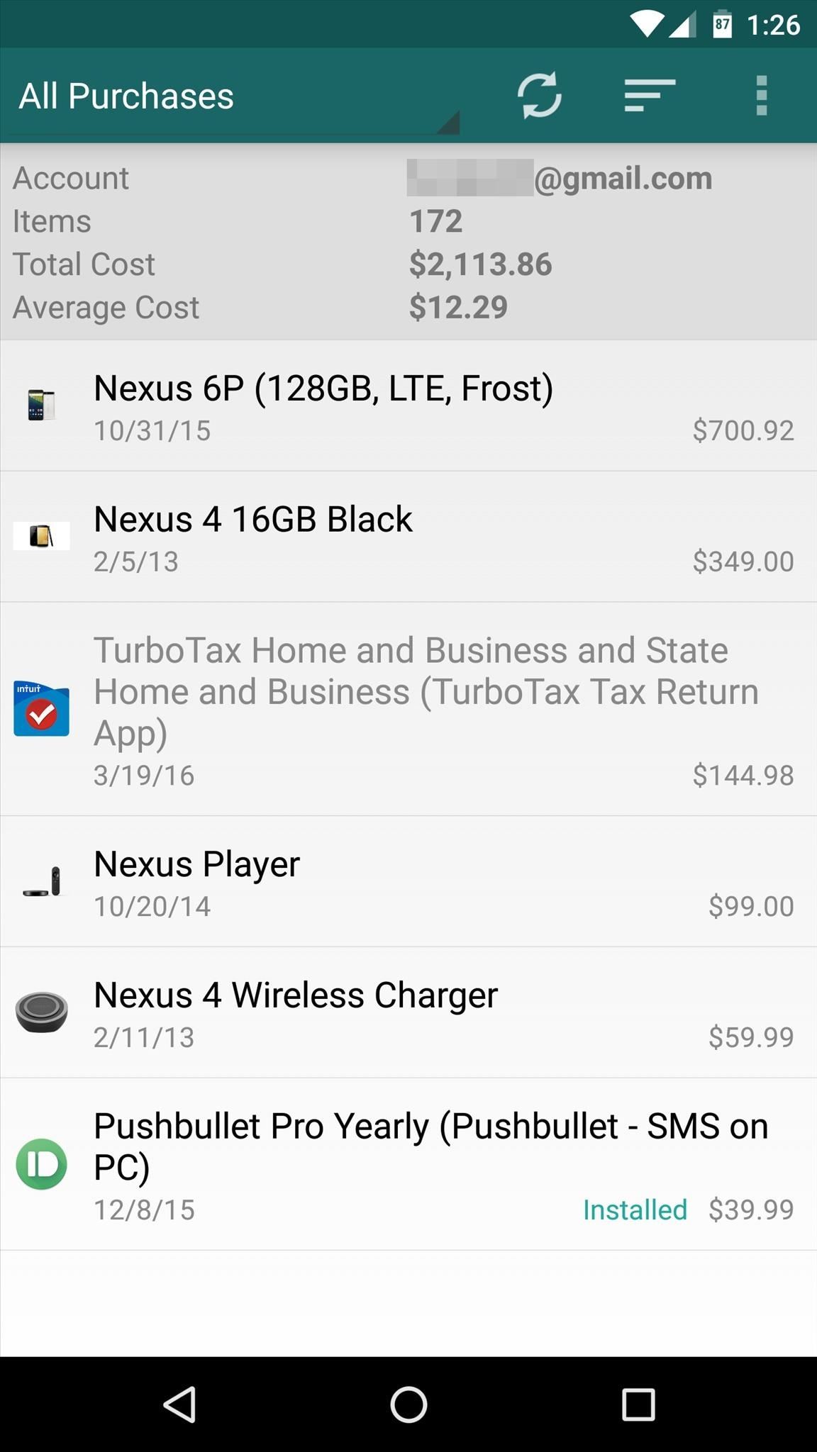 How to See Your Google Play Store Spending History