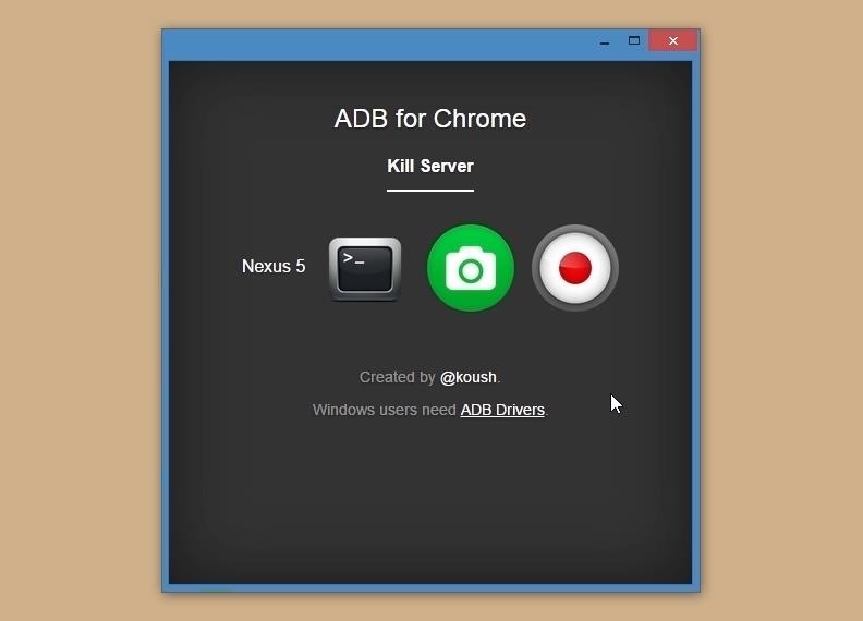 Send ADB Commands to Android Straight from Google Chrome