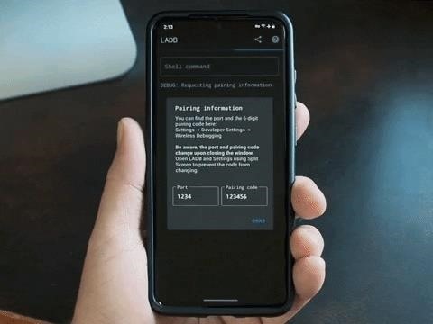 How to Send ADB Commands to Your Own Phone Without a Computer or Root