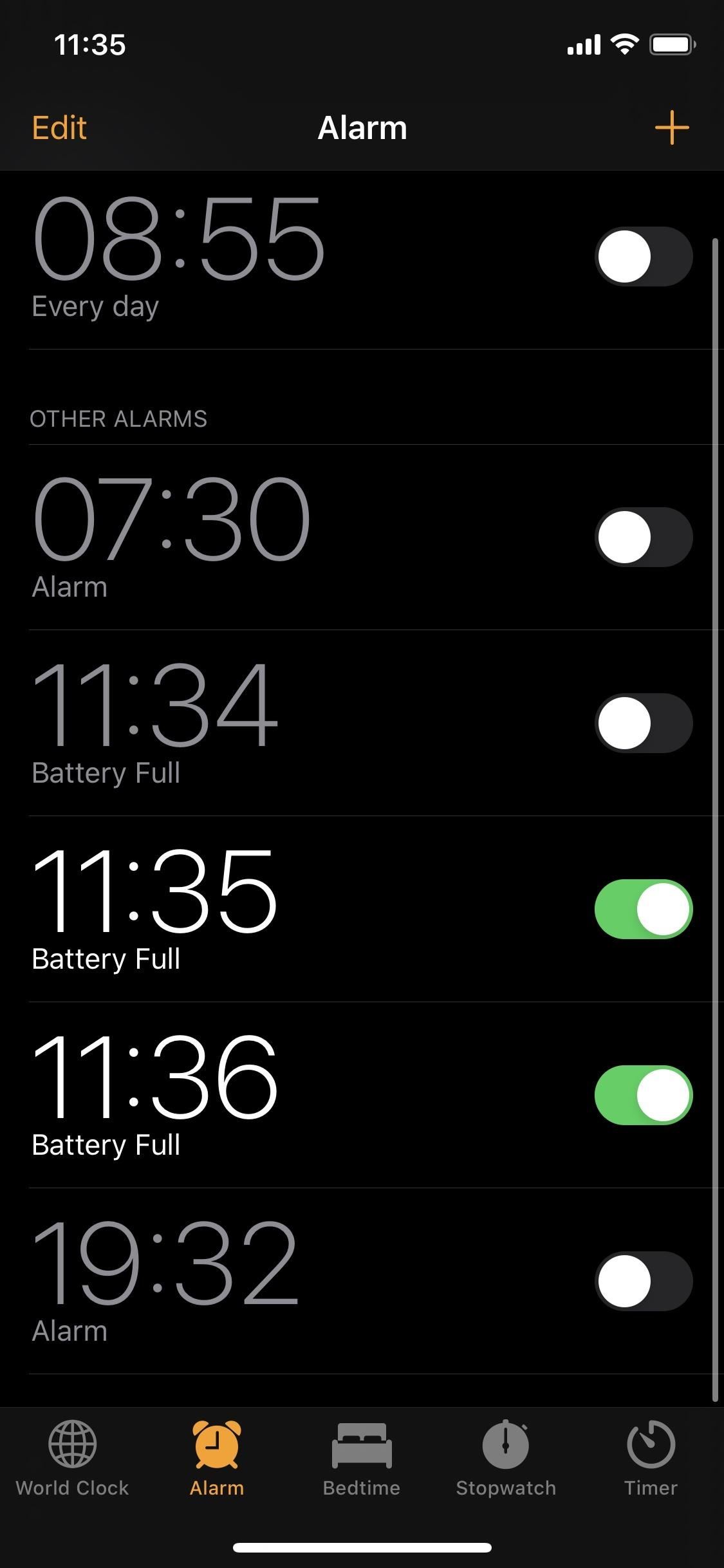 Set an Alarm on Your iPhone for When Your Battery Reaches Full Charge